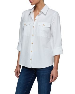 L'Agence Pearson Military Blouse