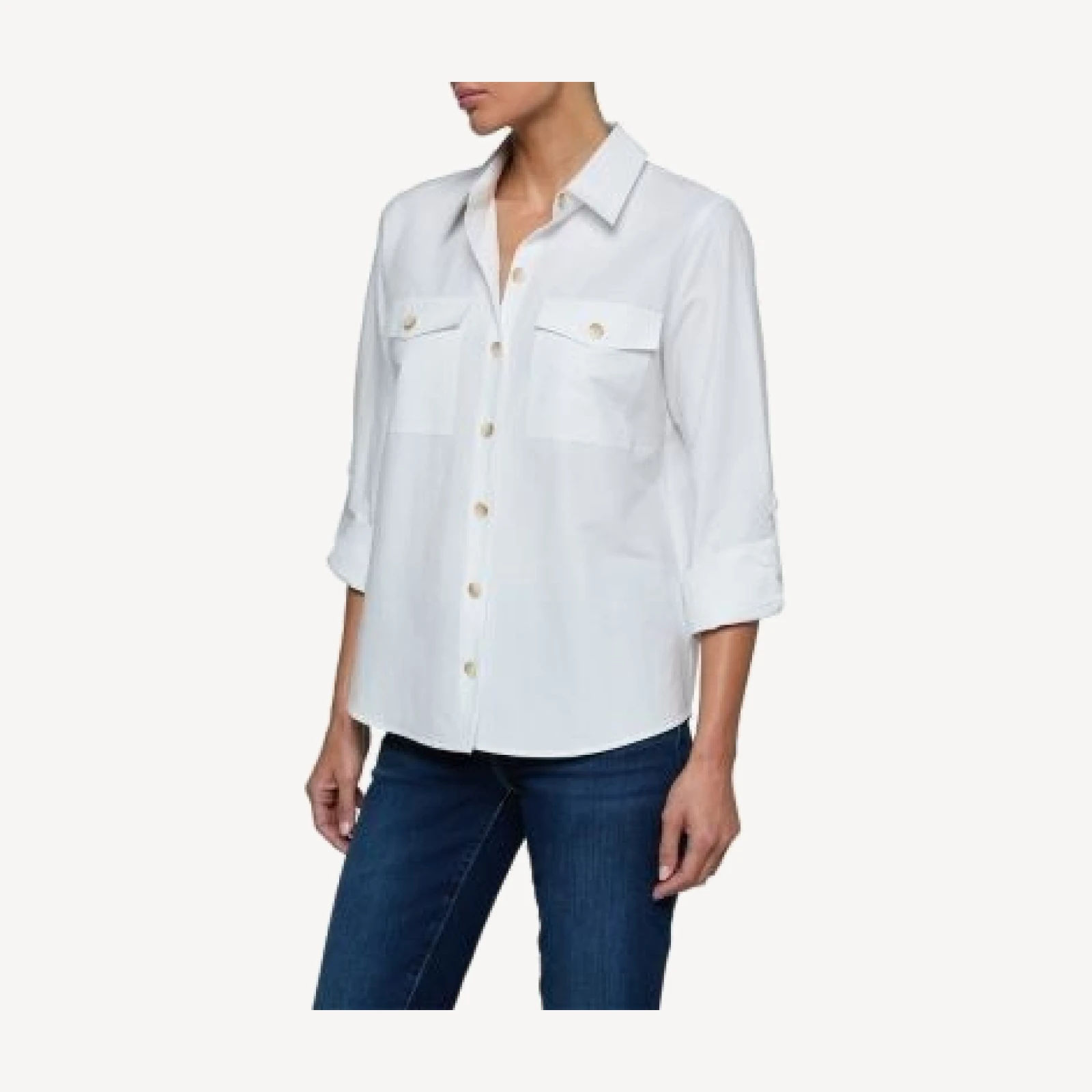 L'Agence Pearson Military Blouse