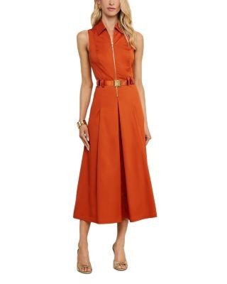 L'Agence Kolton Midi Dress