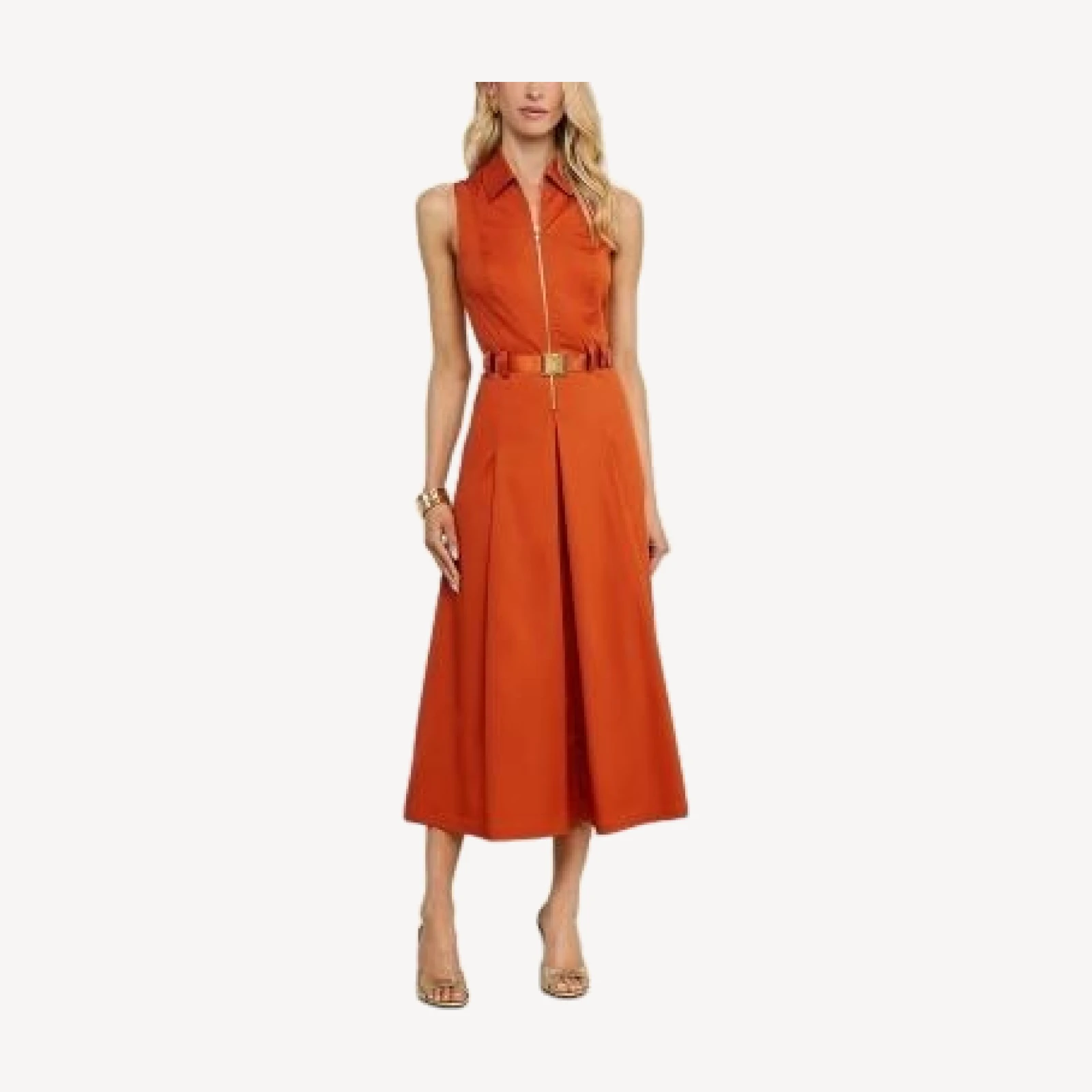 L'Agence Kolton Midi Dress