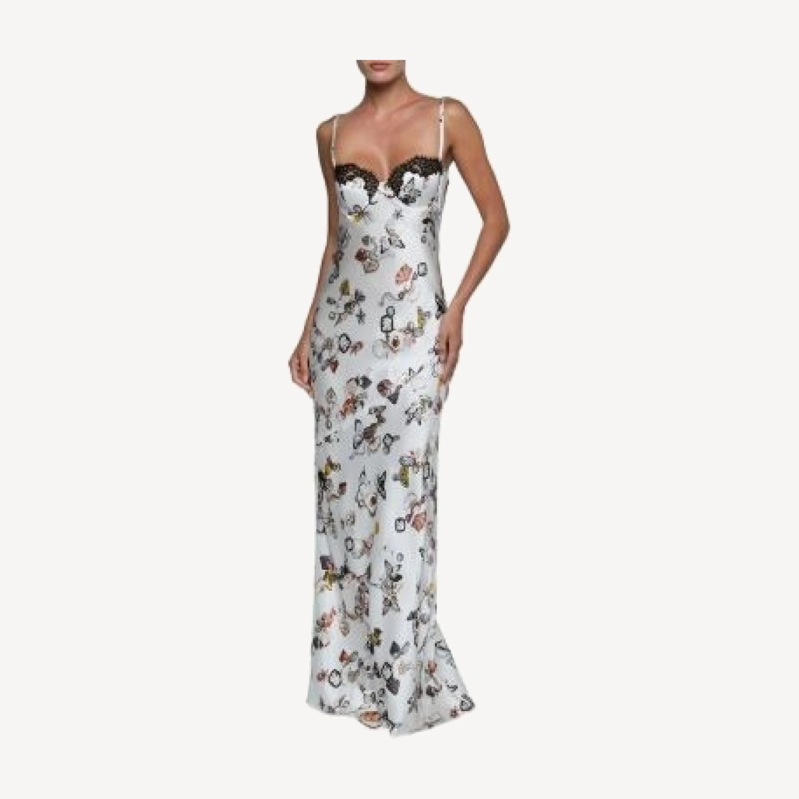 L'Agence Sayla Silk Gown