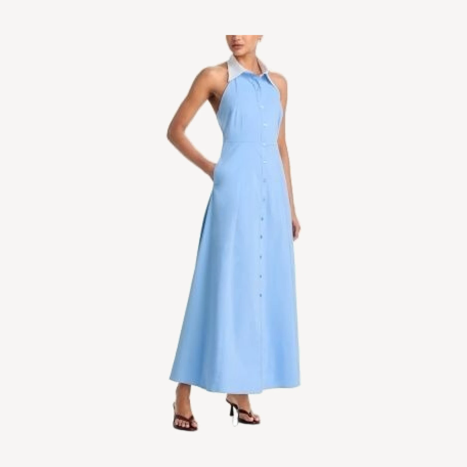 L'Agence Maurie Halter Maxi Dress