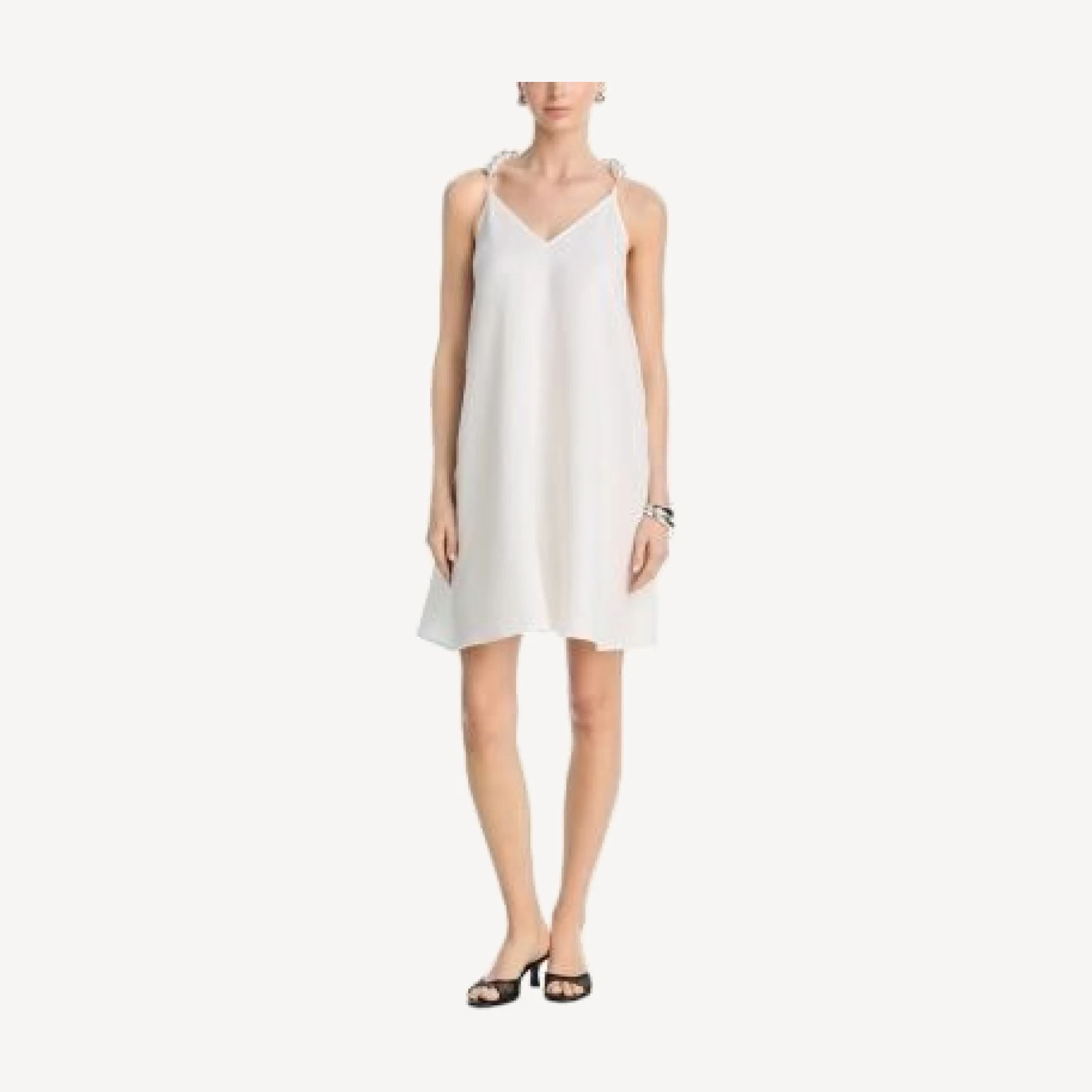 L'Agence Amora Pearl Strap Dress