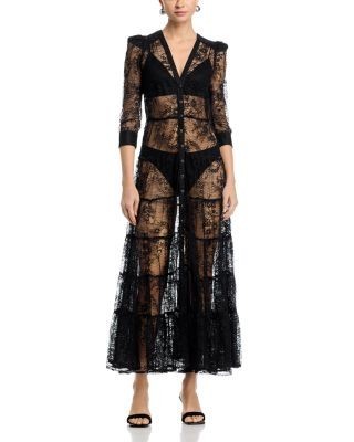 L'Agence Seraphina Lace Dress