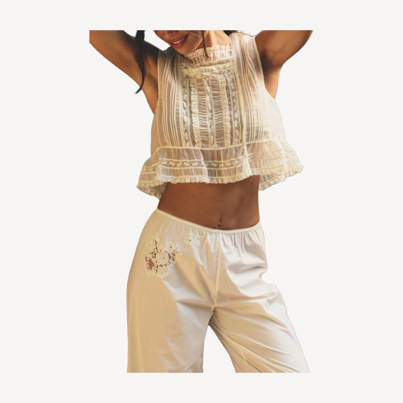 LAVONA PANT -- SALT