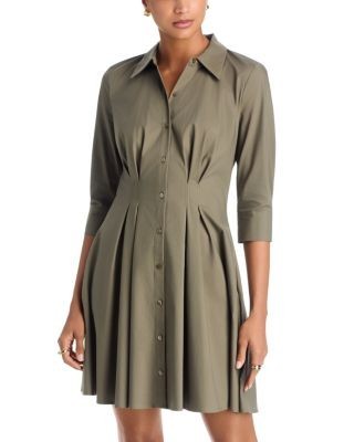 L'Agence Journi Pintuck Short Dress