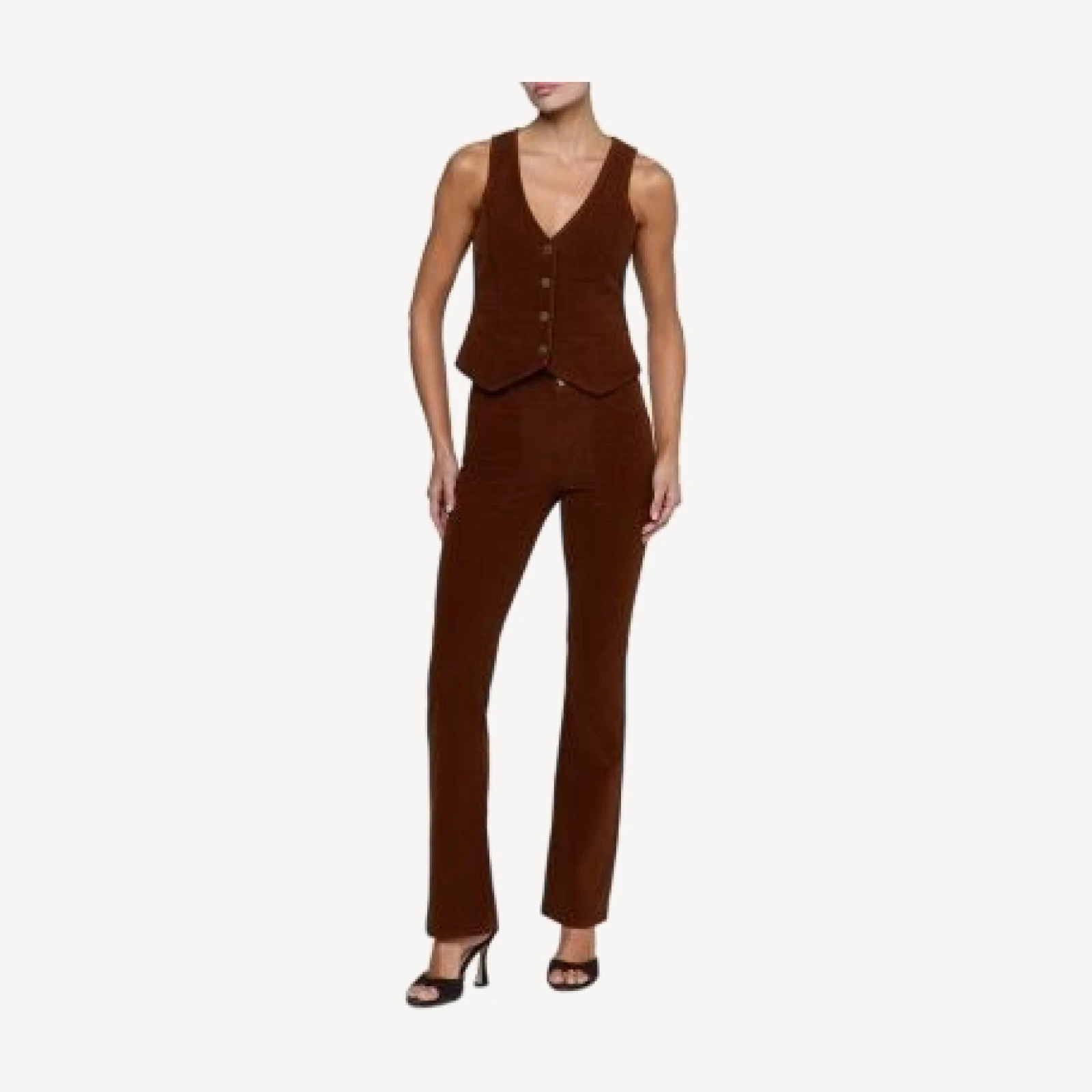 L'Agence Yelena Corduroy Vest