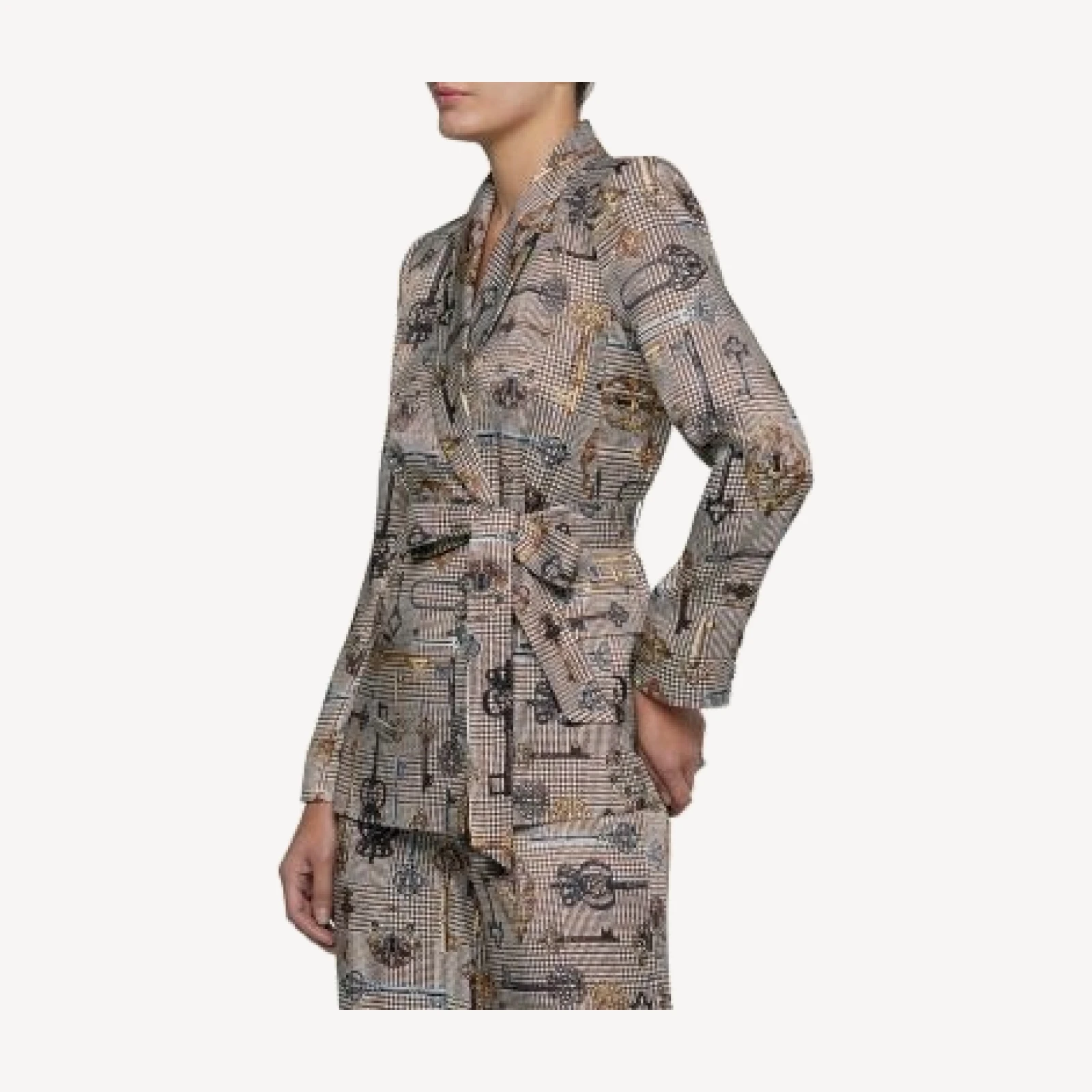 L'Agence Aven Wrap Blazer