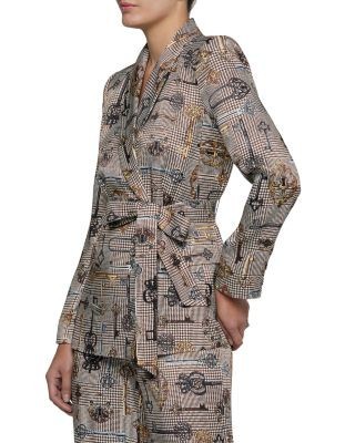 L'Agence Aven Wrap Blazer