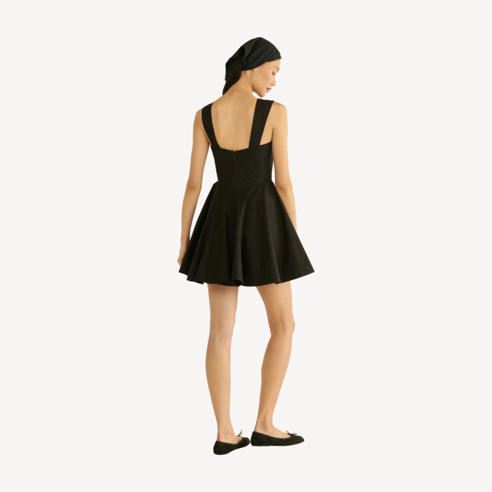 RIVIETTE DRESS -- BLACK