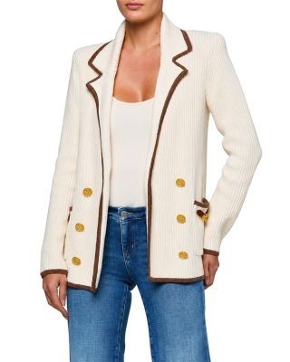 L'Agence Ranch Knit Blazer