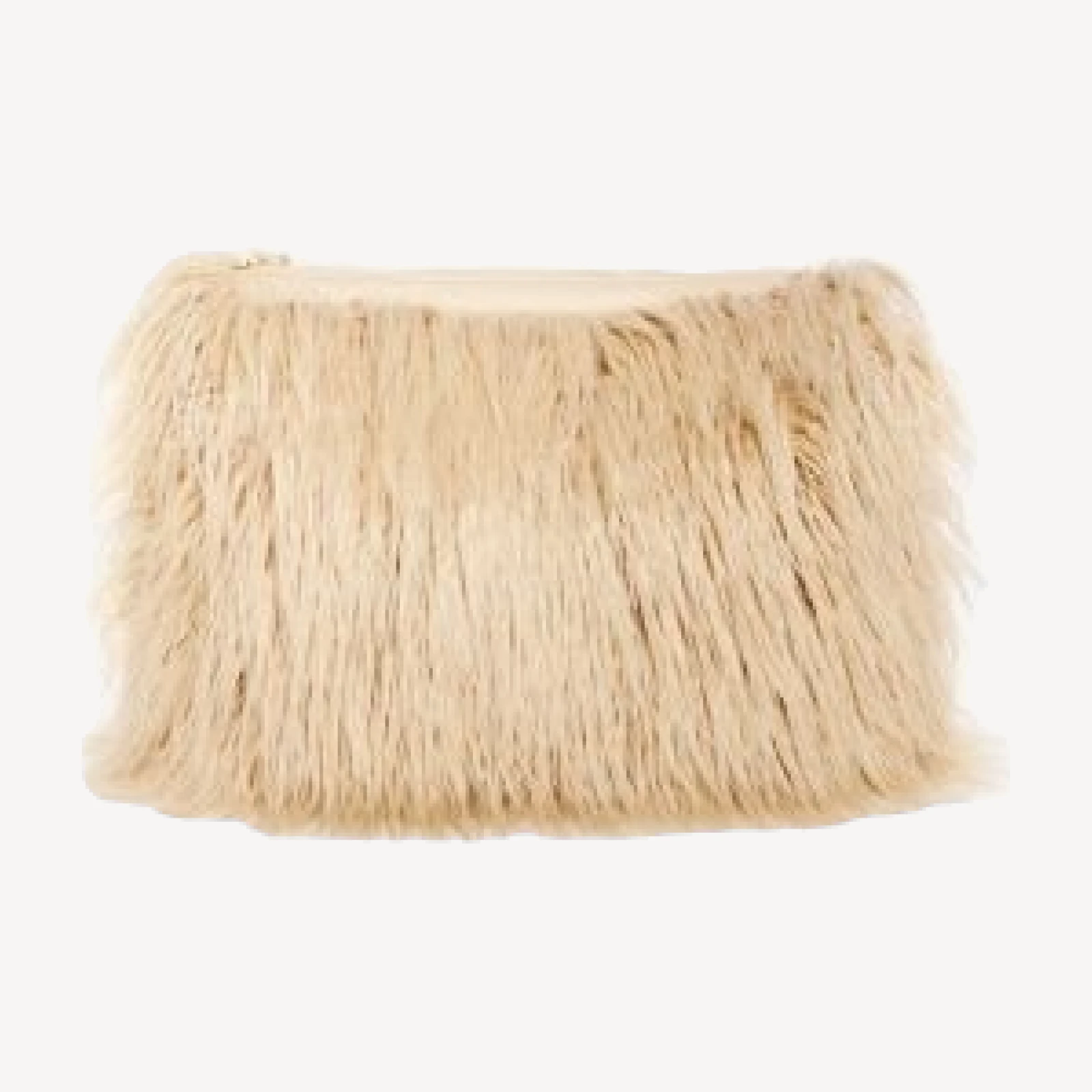 L'Agence Adelina Faux Fur Clutch