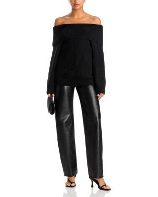 Paige Mazzi Off-the-Shoulder Pullover