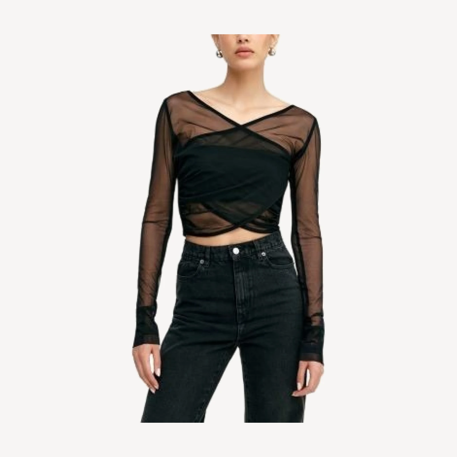 Marcella Britney Mesh Bolero Jacket
