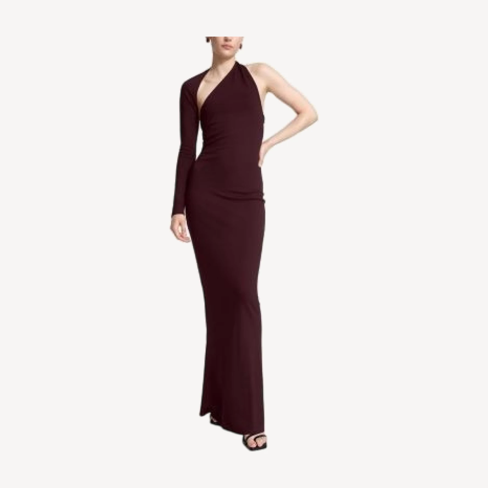 Marcella Manhattan One Shoulder Gown