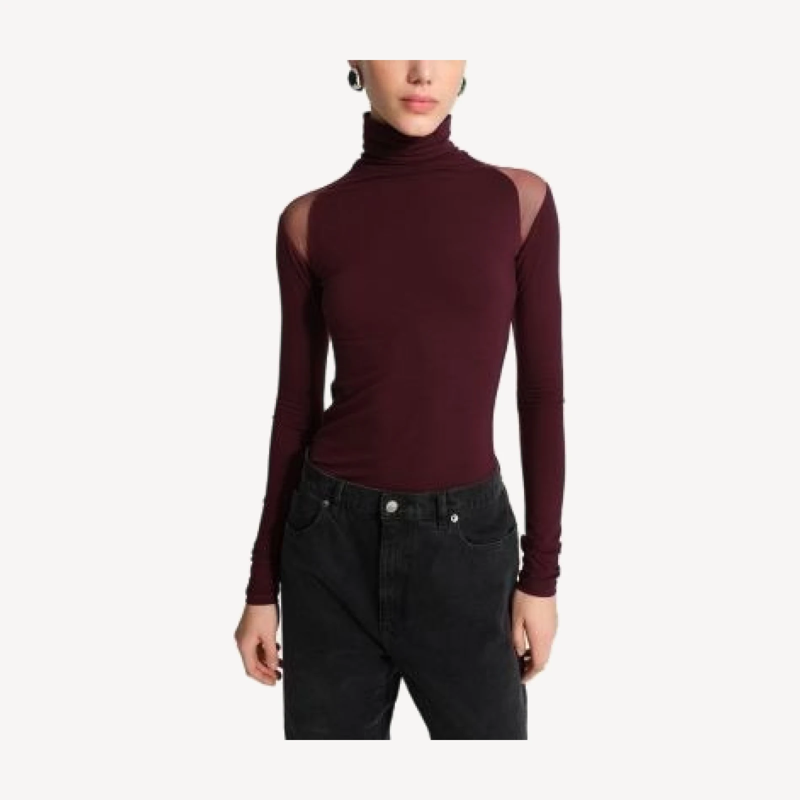Marcella Maria Turtleneck Top