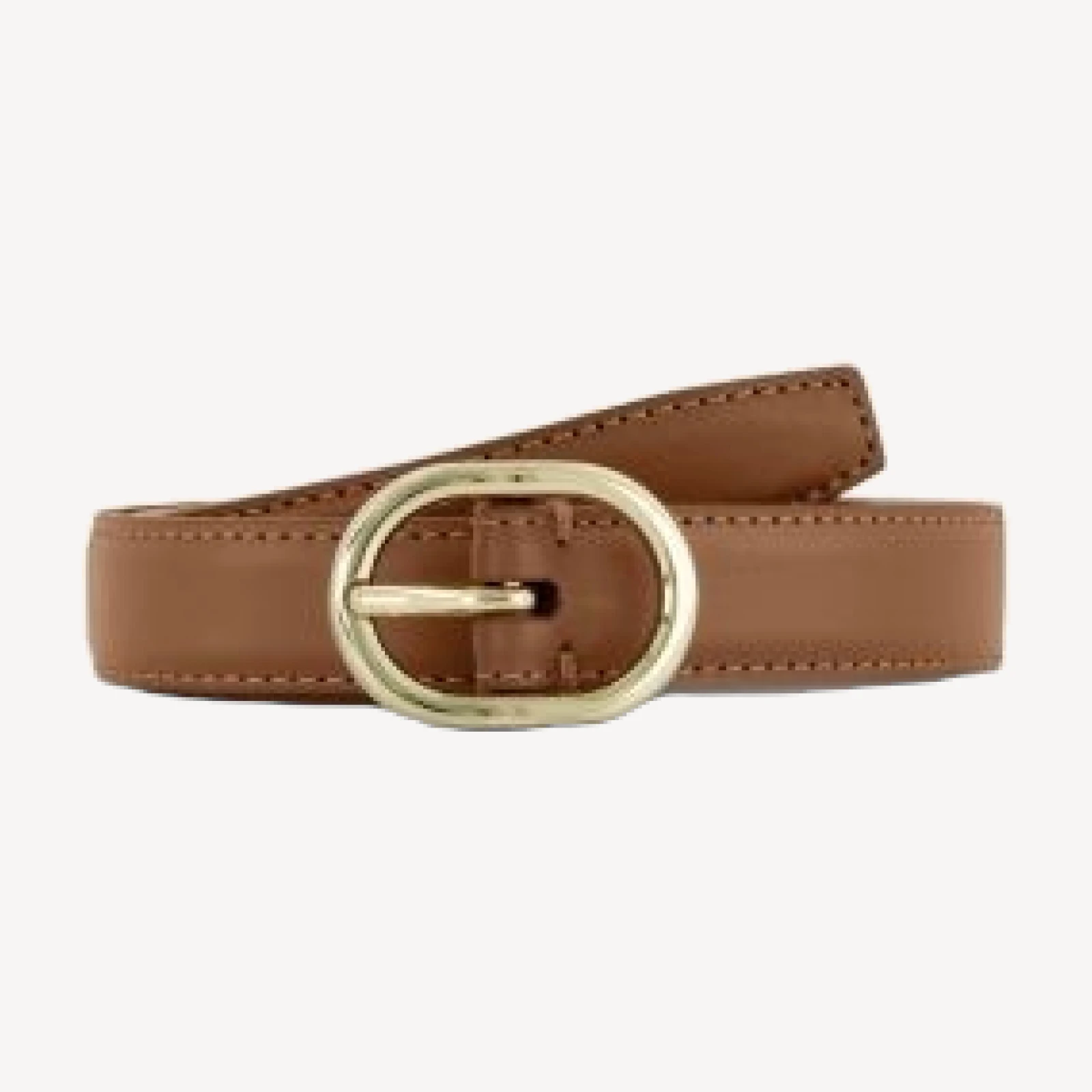 Vince Women's Stitched Leather Belt