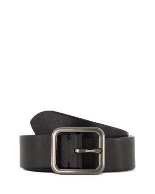 Vince Men's Distressed Leather Belt