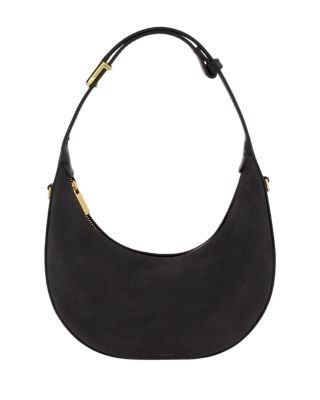 Vince Small Suede Hobo Bag