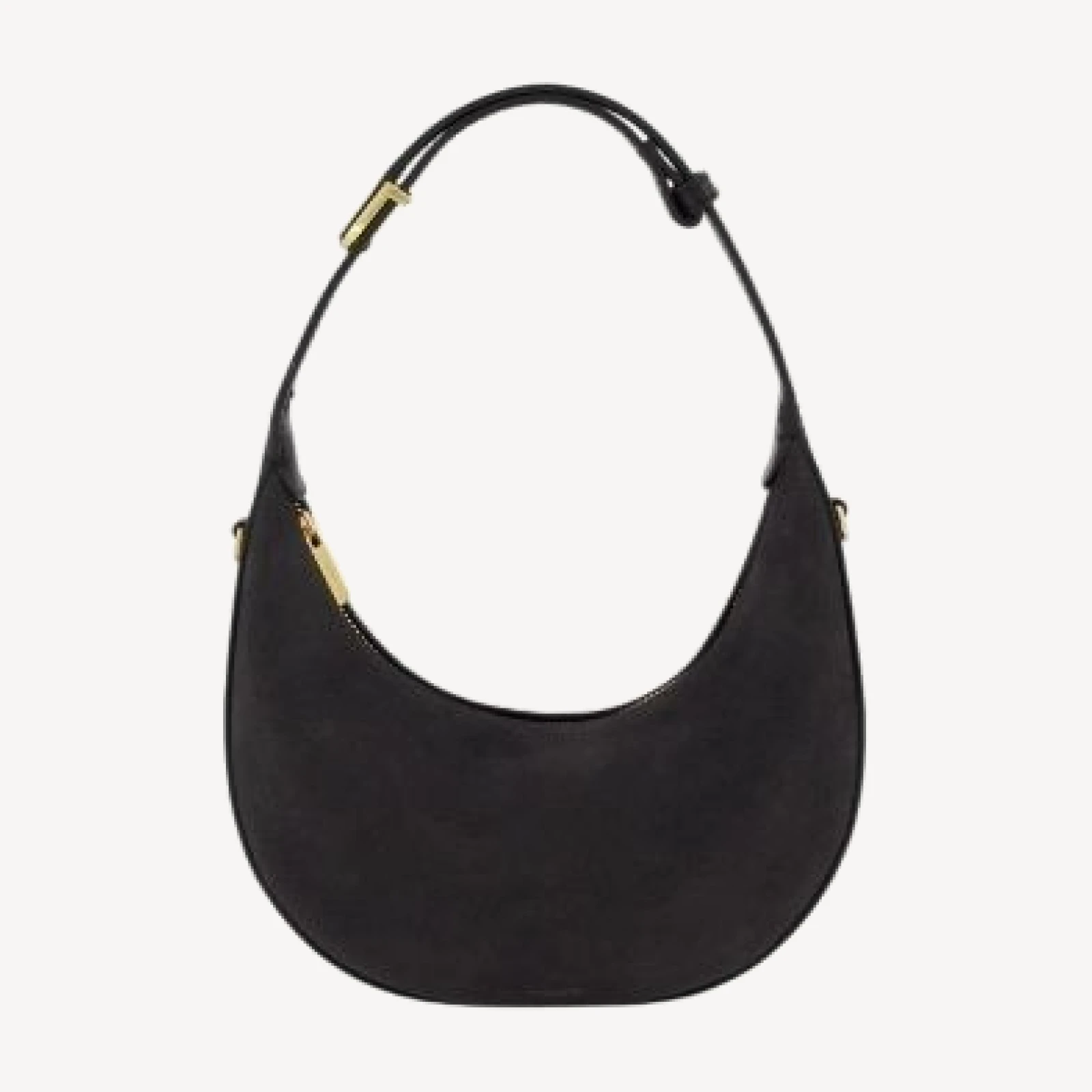 Vince Small Suede Hobo Bag