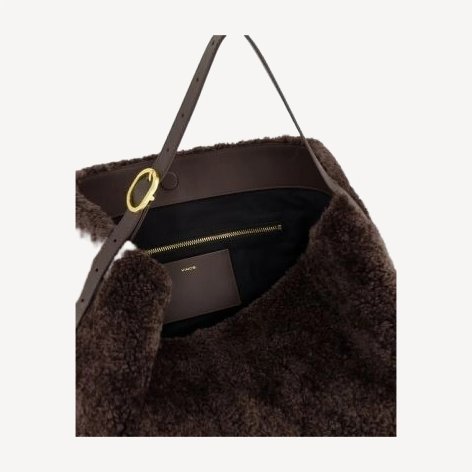 Vince Medium Shearling Hobo