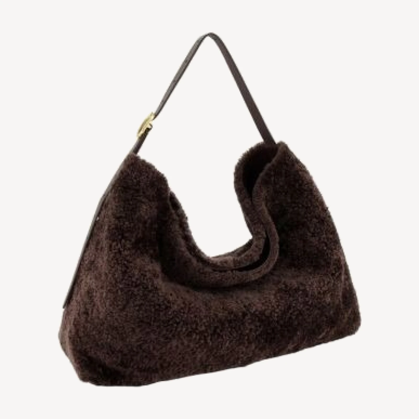 Vince Medium Shearling Hobo