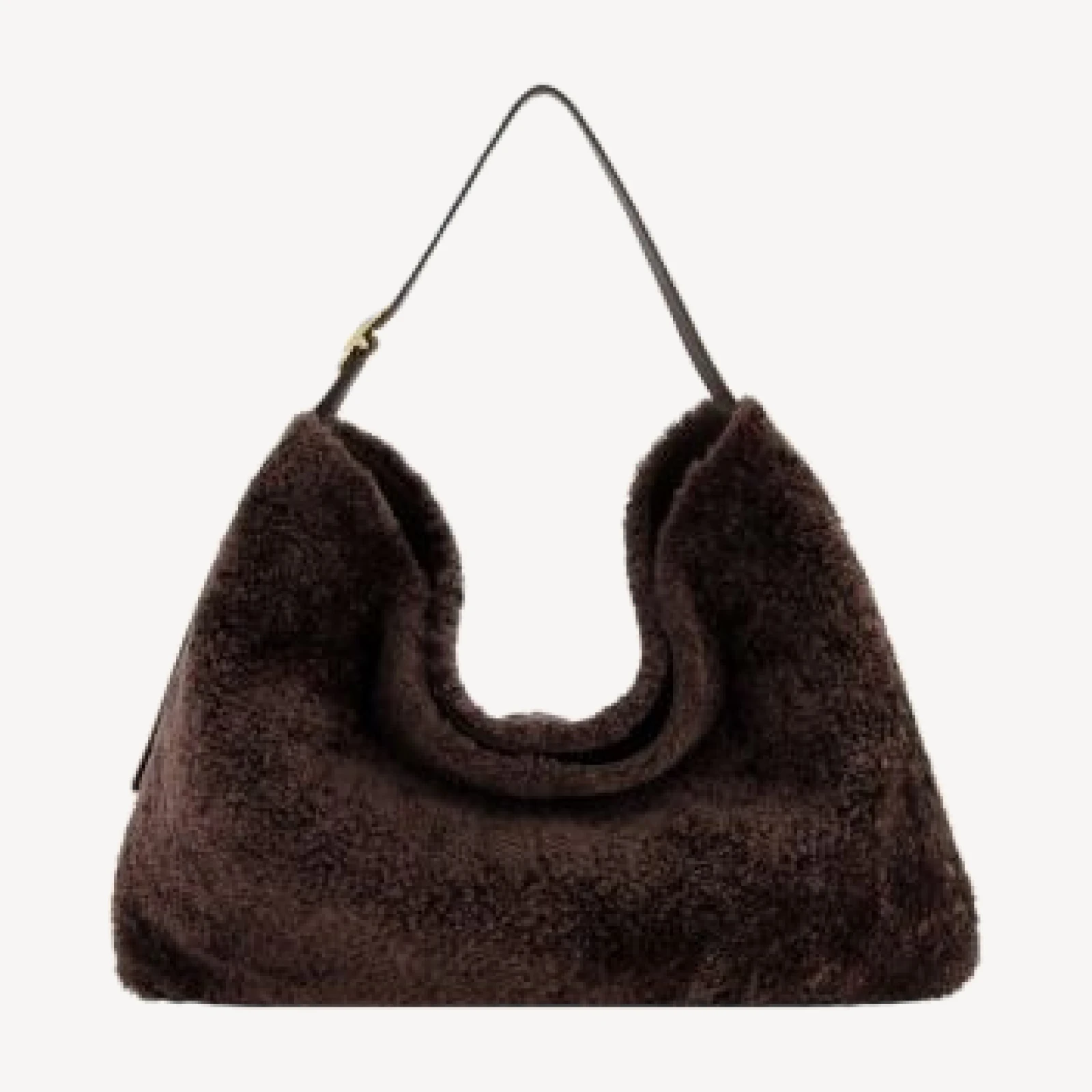 Vince Medium Shearling Hobo