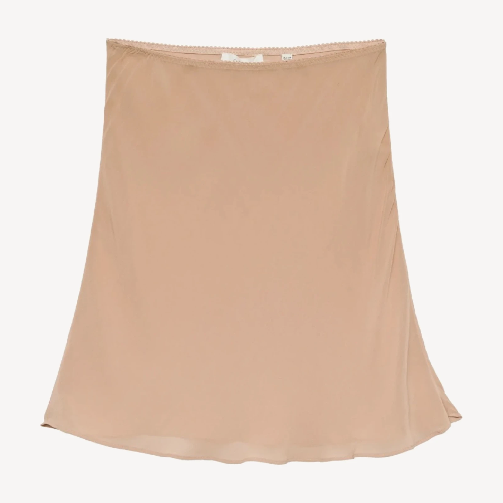 MINI SKIRT SLIP -- SAND DOLLAR