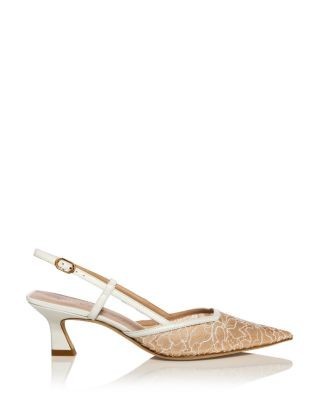 Stuart Weitzman Women's Vinnie 50 Slingback Pumps