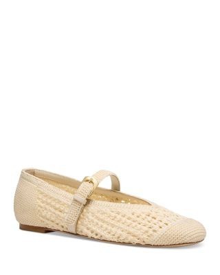Stuart Weitzman Women's Leora Mary Jane Flats