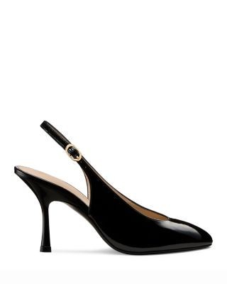 Stuart Weitzman Women's Madison Patent Leather Slingback Pumps
