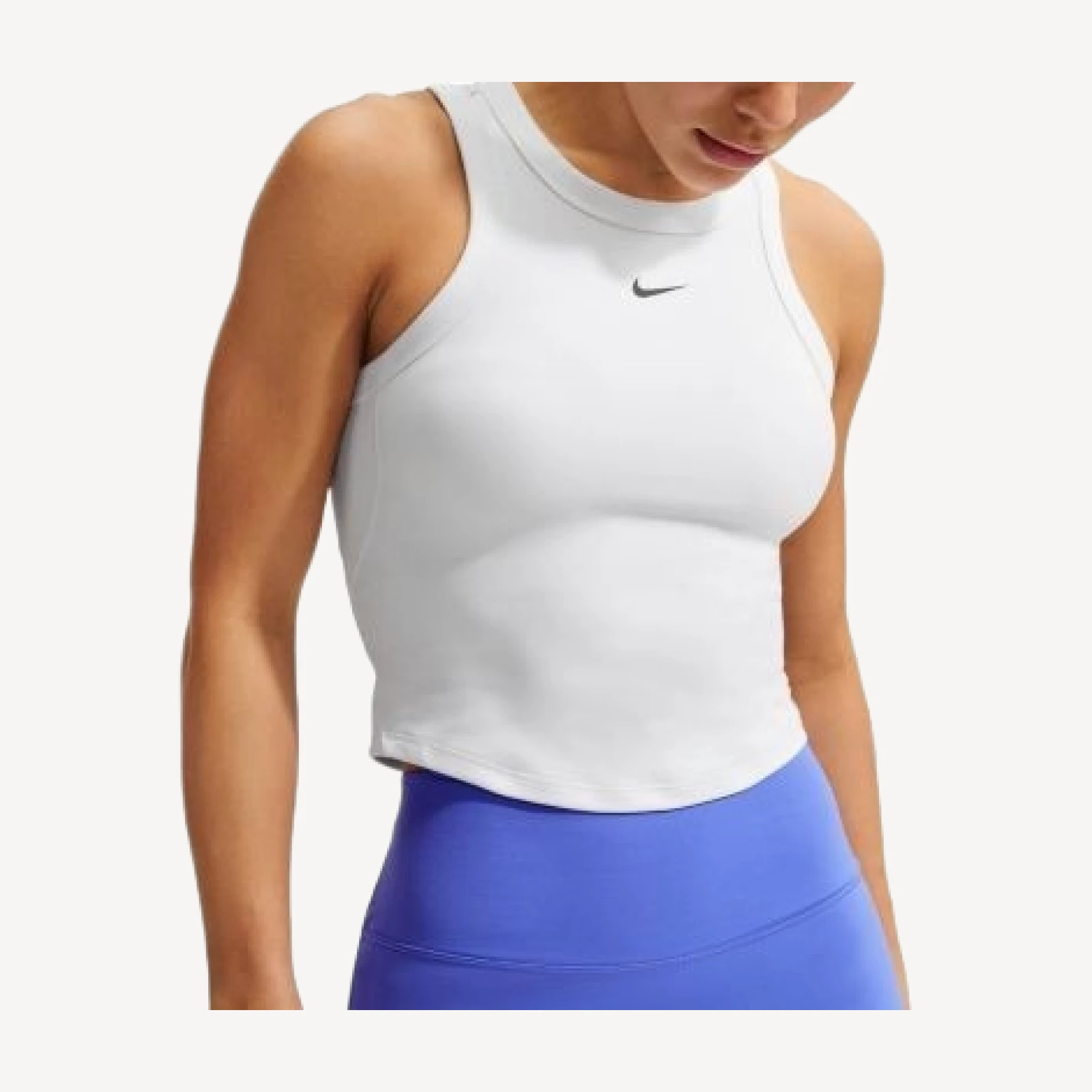 Nike Fitted Racerback Crop Tank