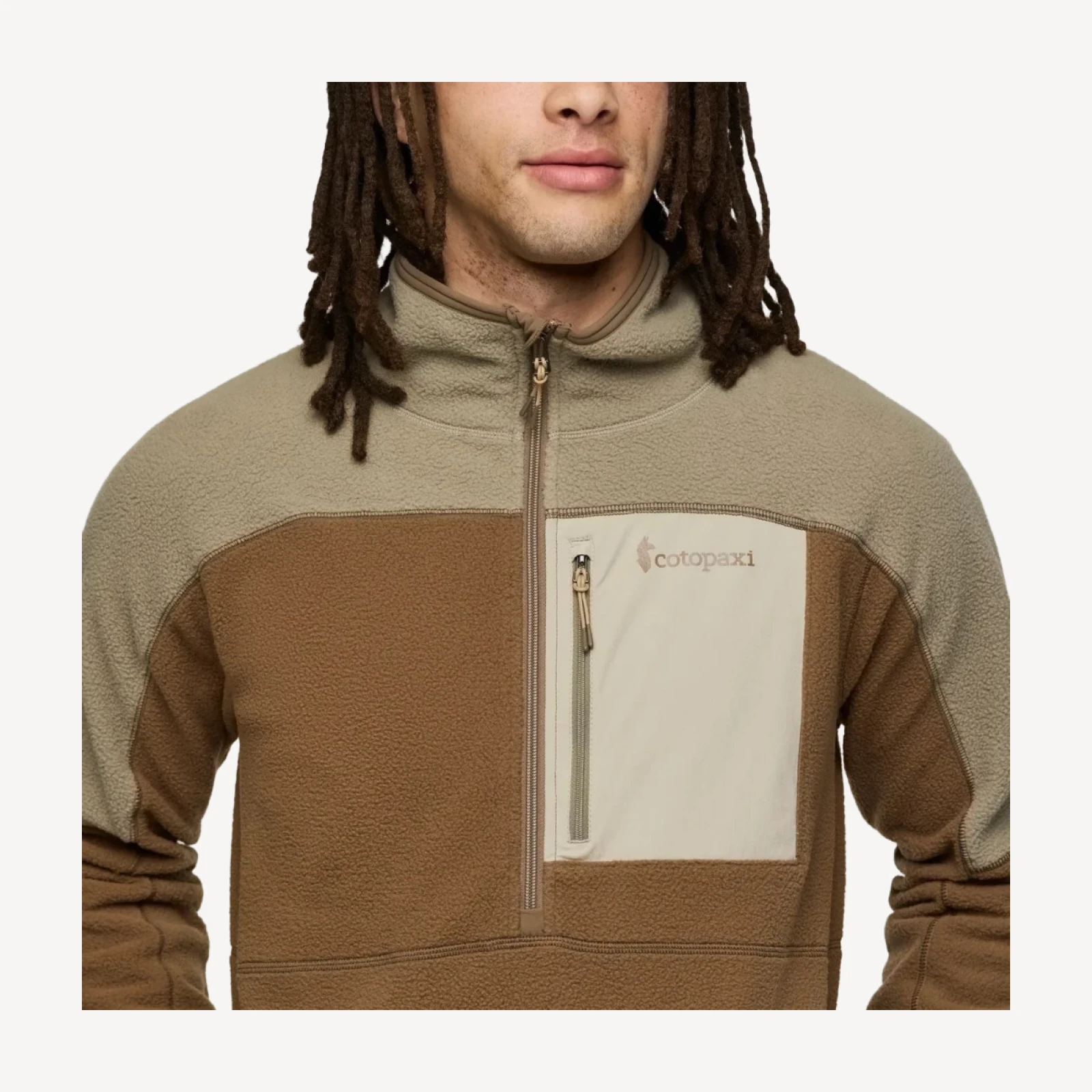 Abrazo Fleece Half-Zip Jacket - Men's