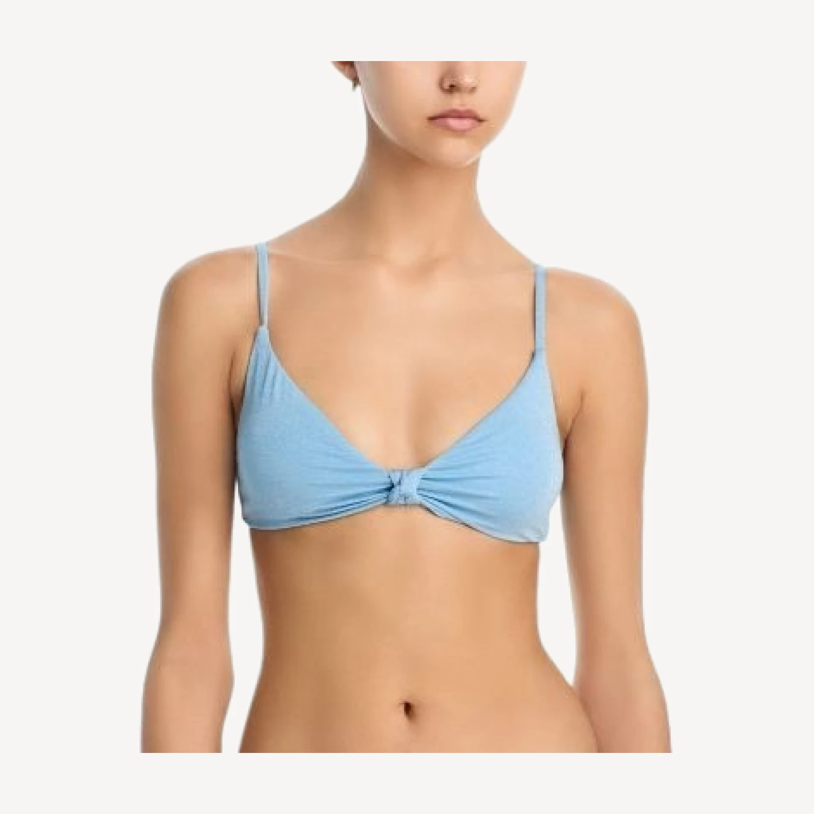 Aqua Knot Bralette Bikini Top -Exclusive