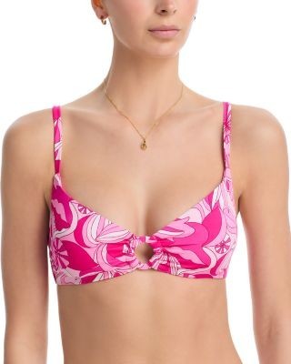 Aqua Swim Ring Bralette Bikini Top - Exclusive