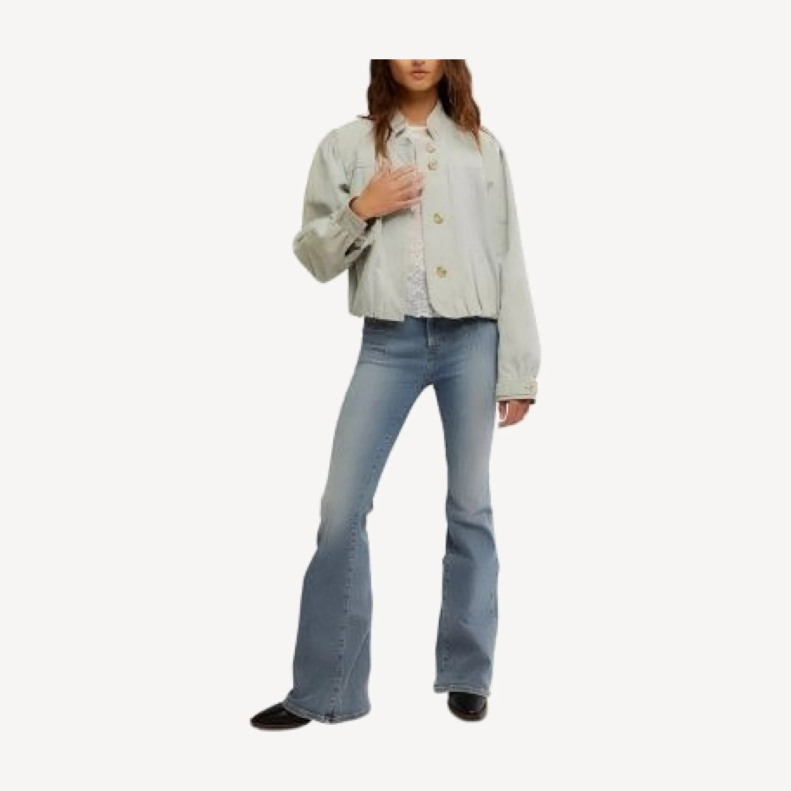 Free People Nimbus Suede Jacket
