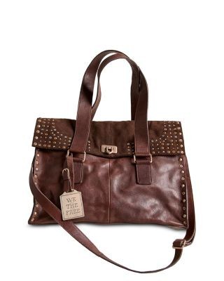 Free People Shay Studded Leather Tote