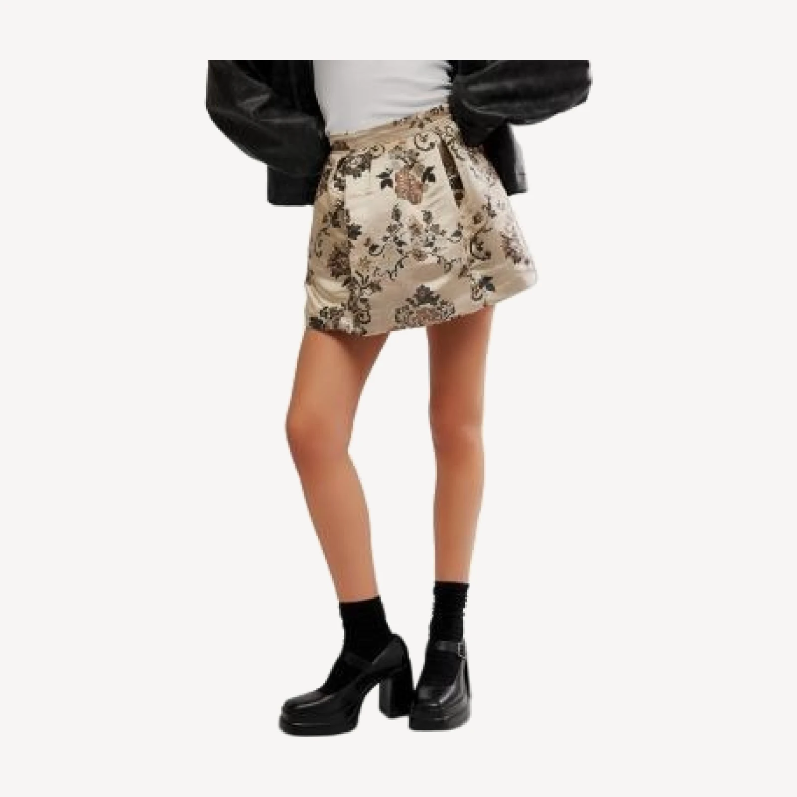 Free People Benjamine Mini Skirt