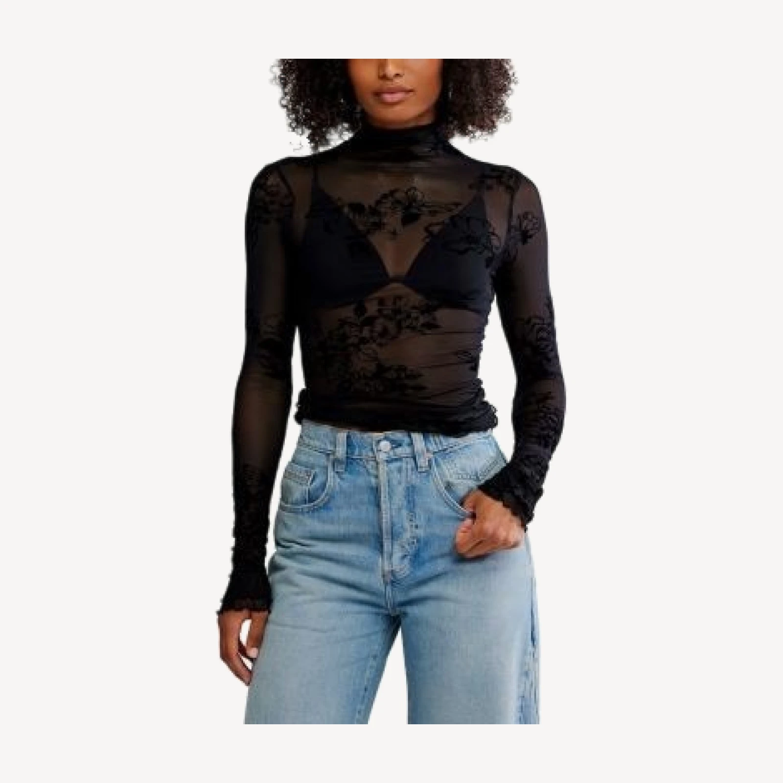 Free People You Decide Mesh Top