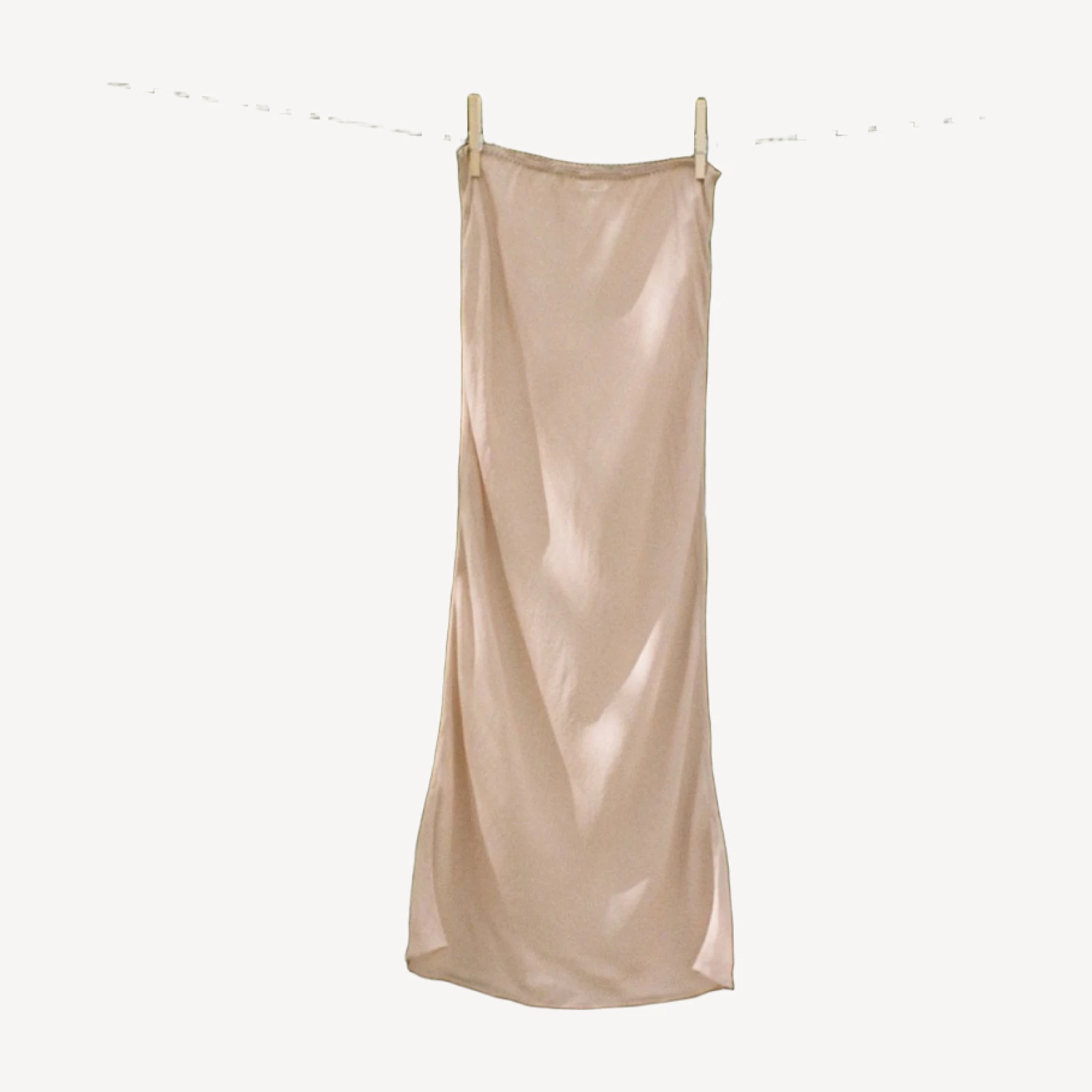 LONG SKIRT SLIP -- CONCH