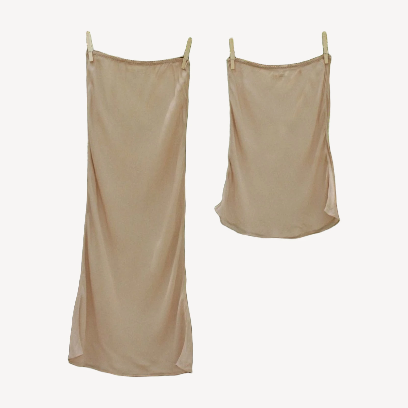 LONG SKIRT SLIP -- CONCH