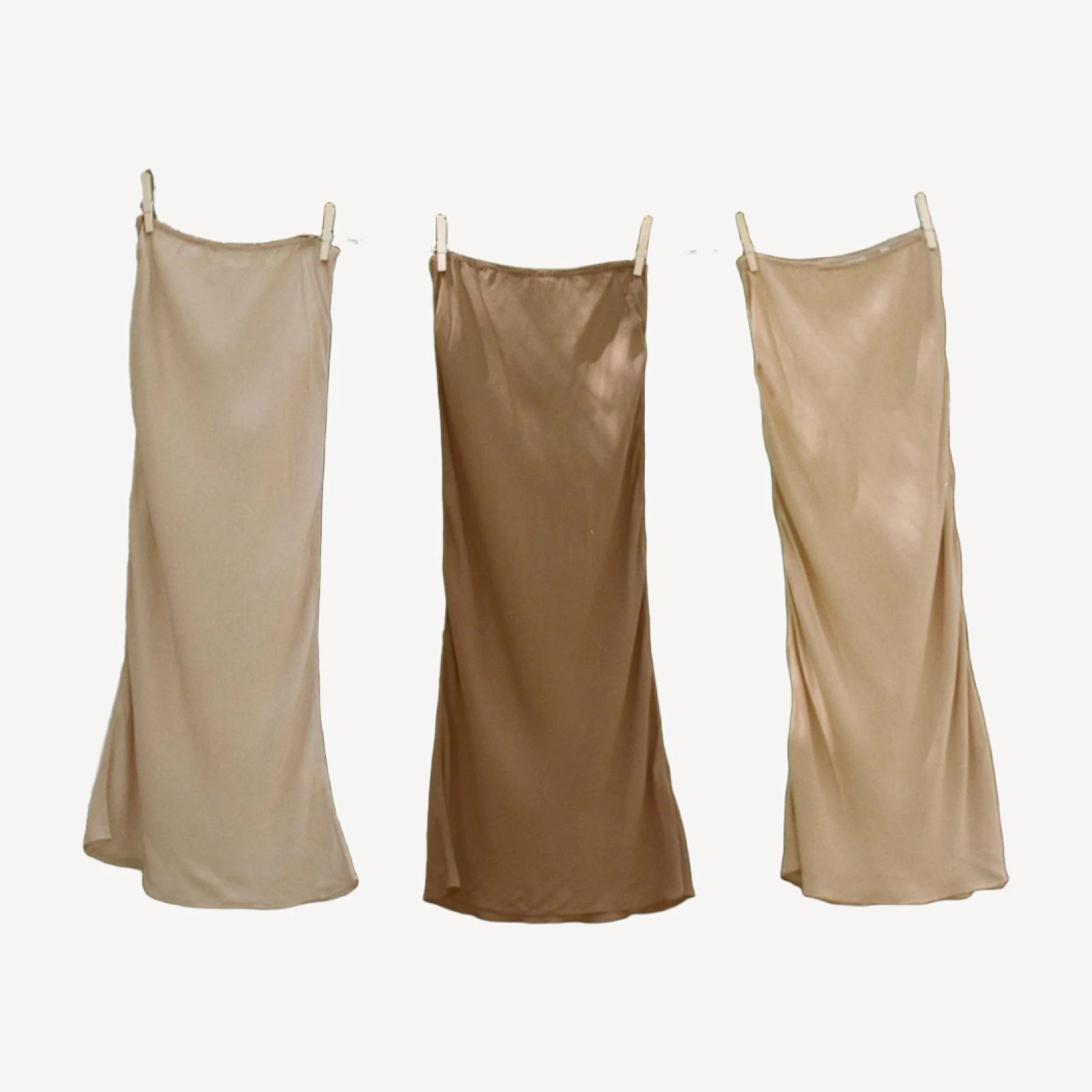 LONG SKIRT SLIP -- CONCH