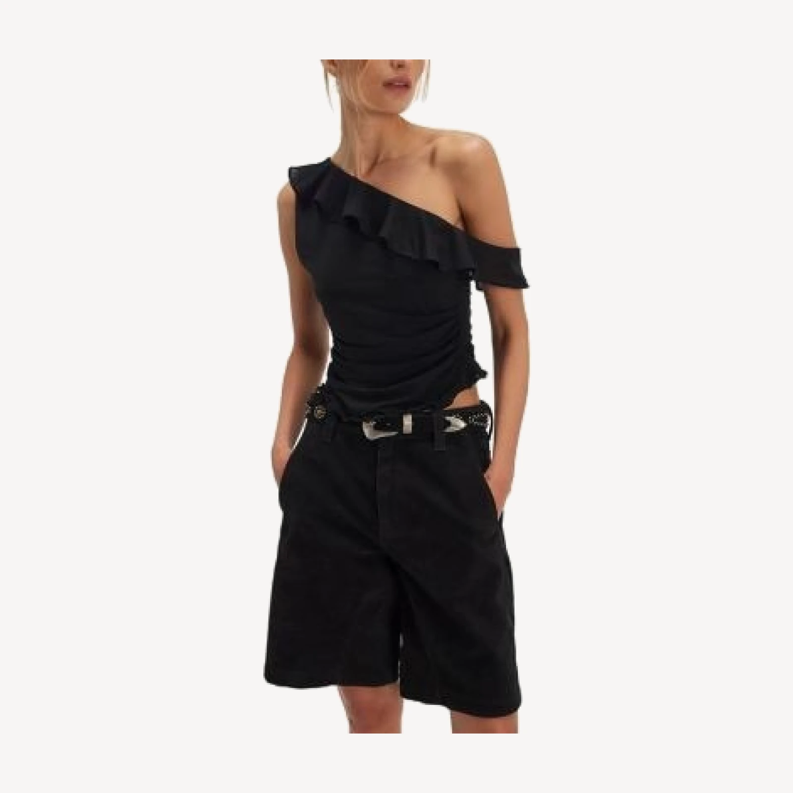Free People Isla One Shoulder Top