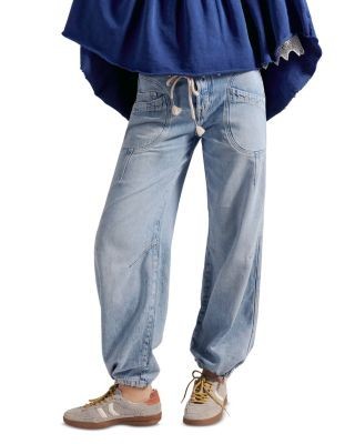 Free People Love Language Pull On Jeans in No Drama
