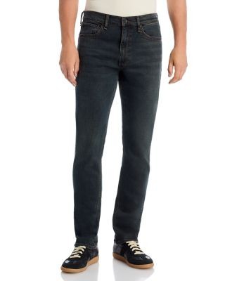 rag & bone Slim Fit Authentic Stretch Jeans in Oil Indigo