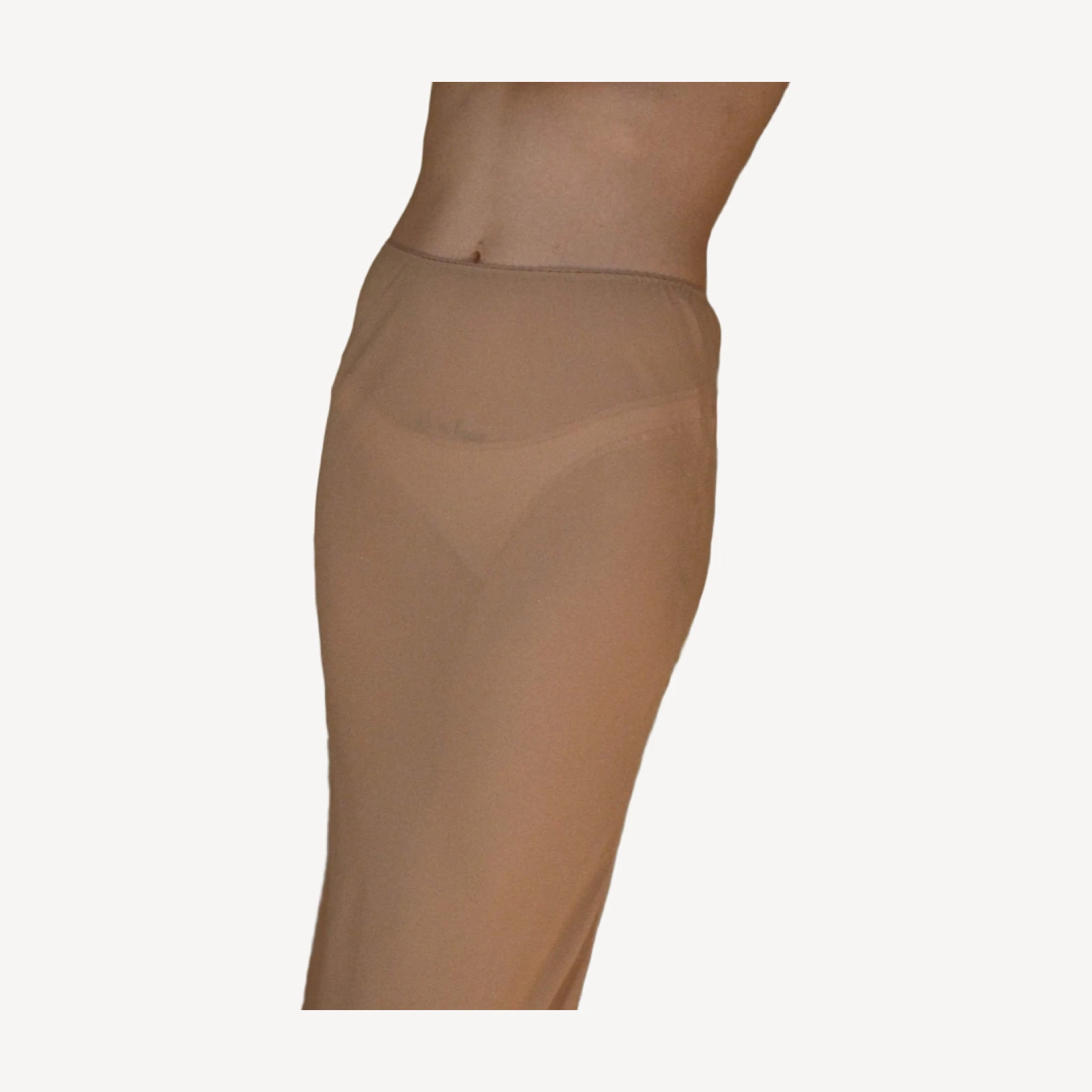 LONG SKIRT SLIP -- SAND DOLLAR