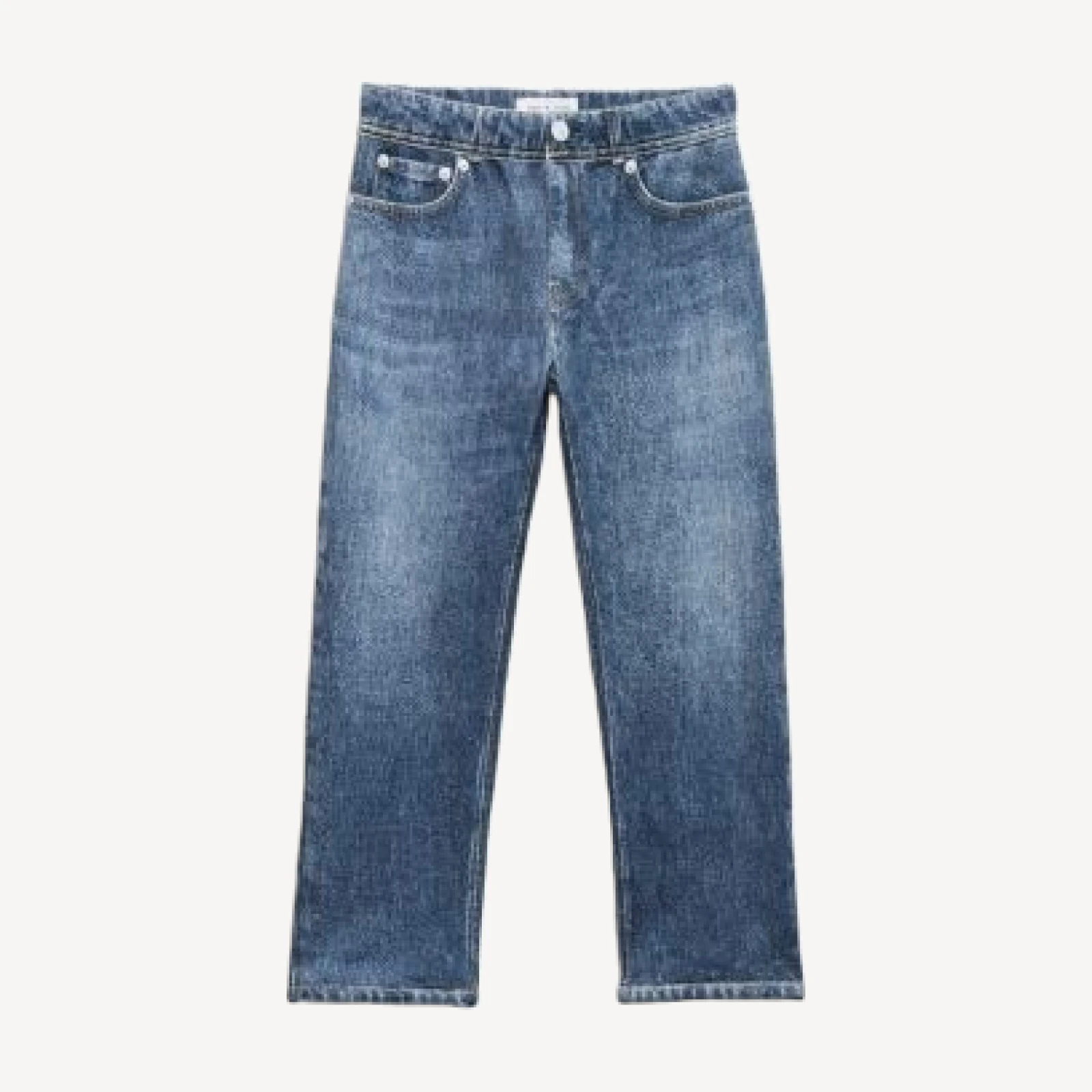 Rag & Bone Unisex Mini Miramar Wide Leg Jeans - Little Kid, Big Kid