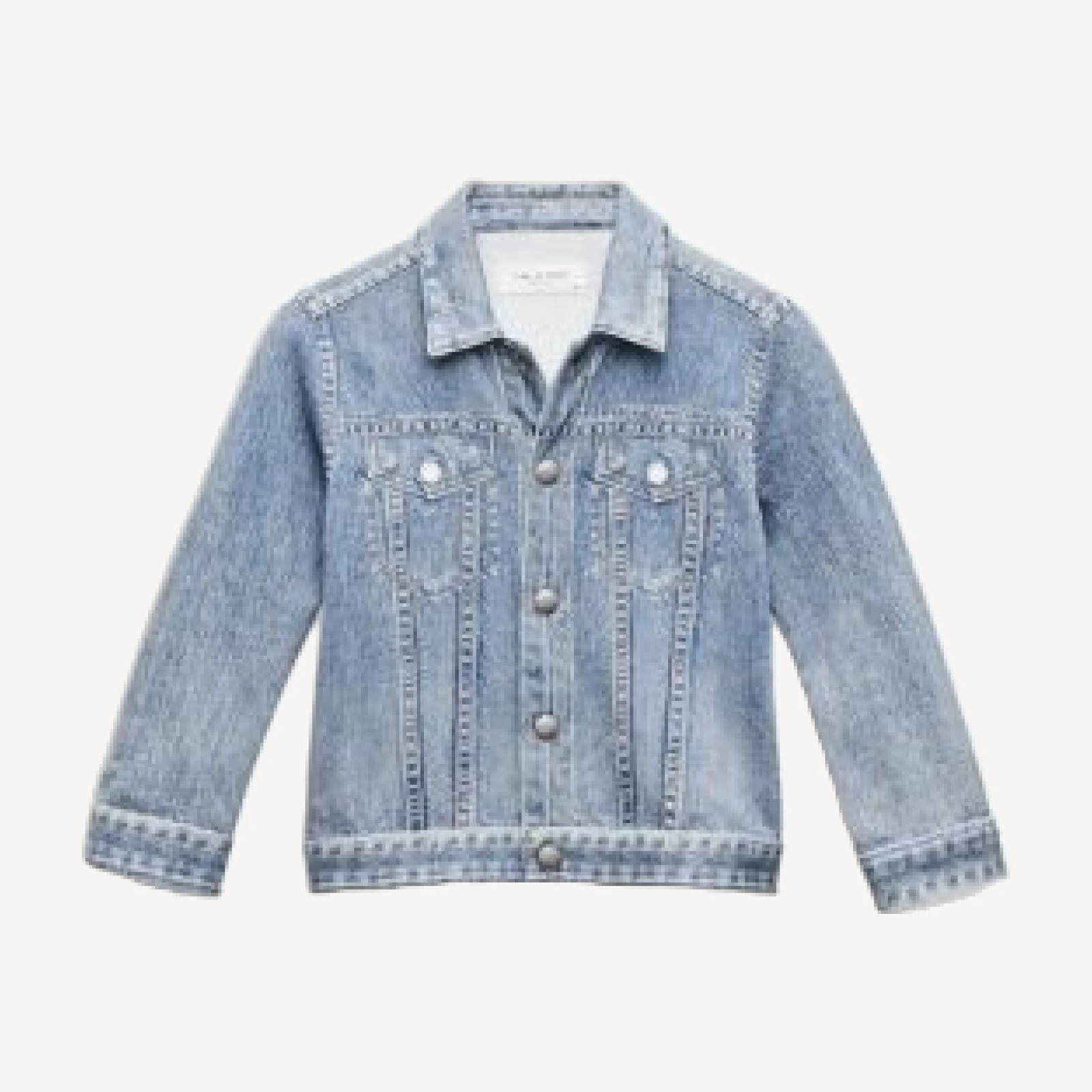 rag & bone Unisex Mini Miramar Denim Trucker Jacket - Little Kid, Big Kid