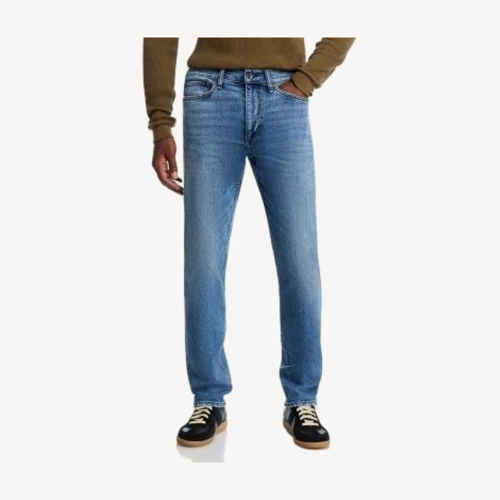 rag & bone Slim Fit 2 Authentic Stretch Jeans in Carter Blue