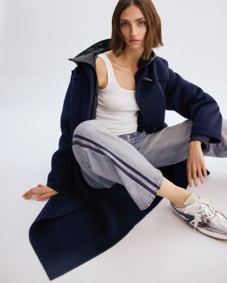 rag & bone Miramar Terry Wide Leg Track Pants